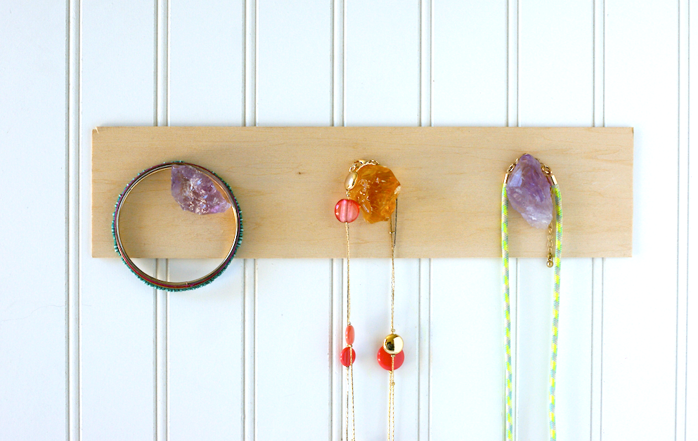 DIY Gemstone Jewelry Holder A Charming Project